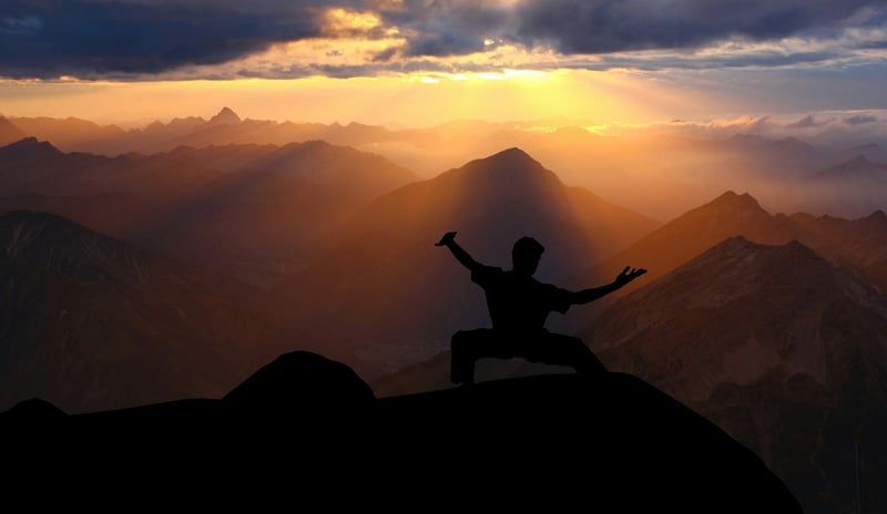 Tai Chi at sunrise